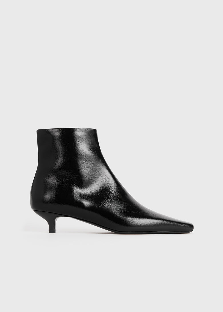 The Slim Ankle Boot black patent