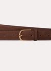 Wrap belt chocolate brown