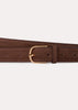 Wrap belt chocolate brown